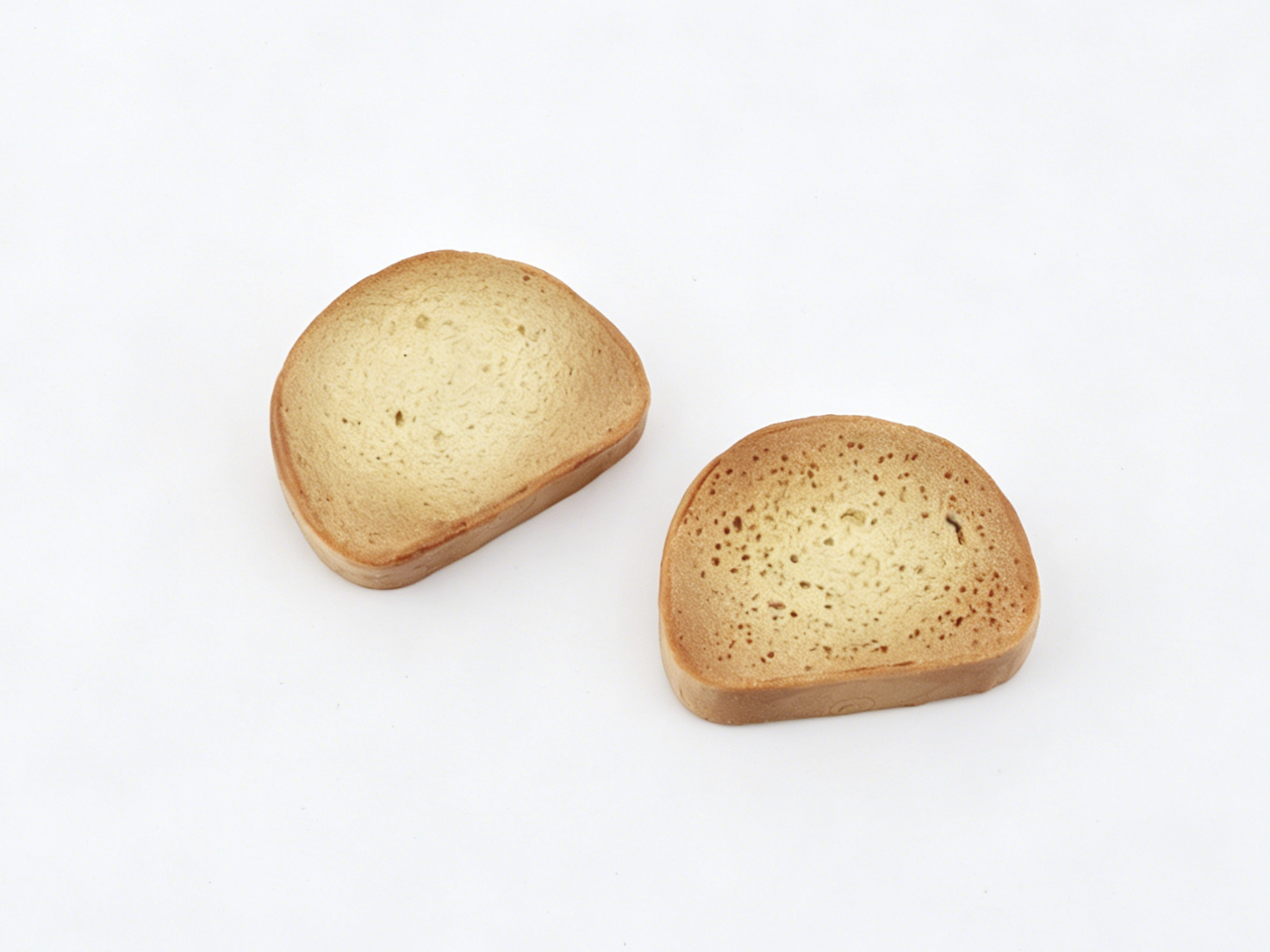 American Girl 2 Pcs Toast Bread Slices Food Prop for 18'' doll Kitchen Pretend Play