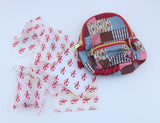 American Girl x Stoney Clover Lane Patchwork Backpack Set for 18'' Doll Limited Edition