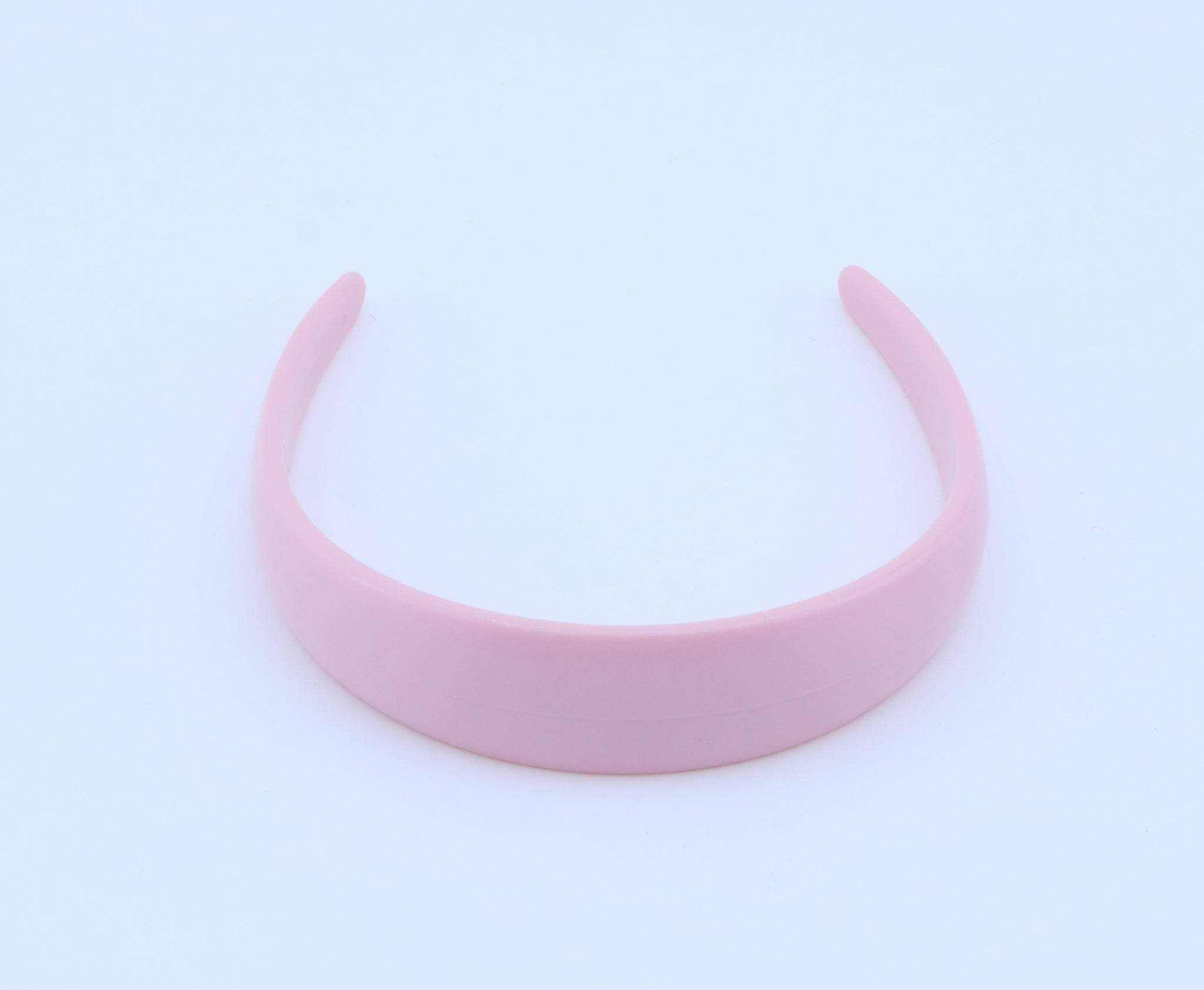 American Girl Solid Light Pink Plastic Headband – For 18" Dolls