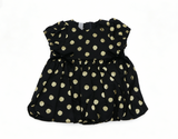 American Girl Limited Edition Black & Gold Polka Dot Dress for 18'' Doll