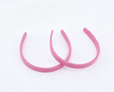 American Girl 2Pcs Pink Plastic Headbands For 18'' Doll Hair Accessory