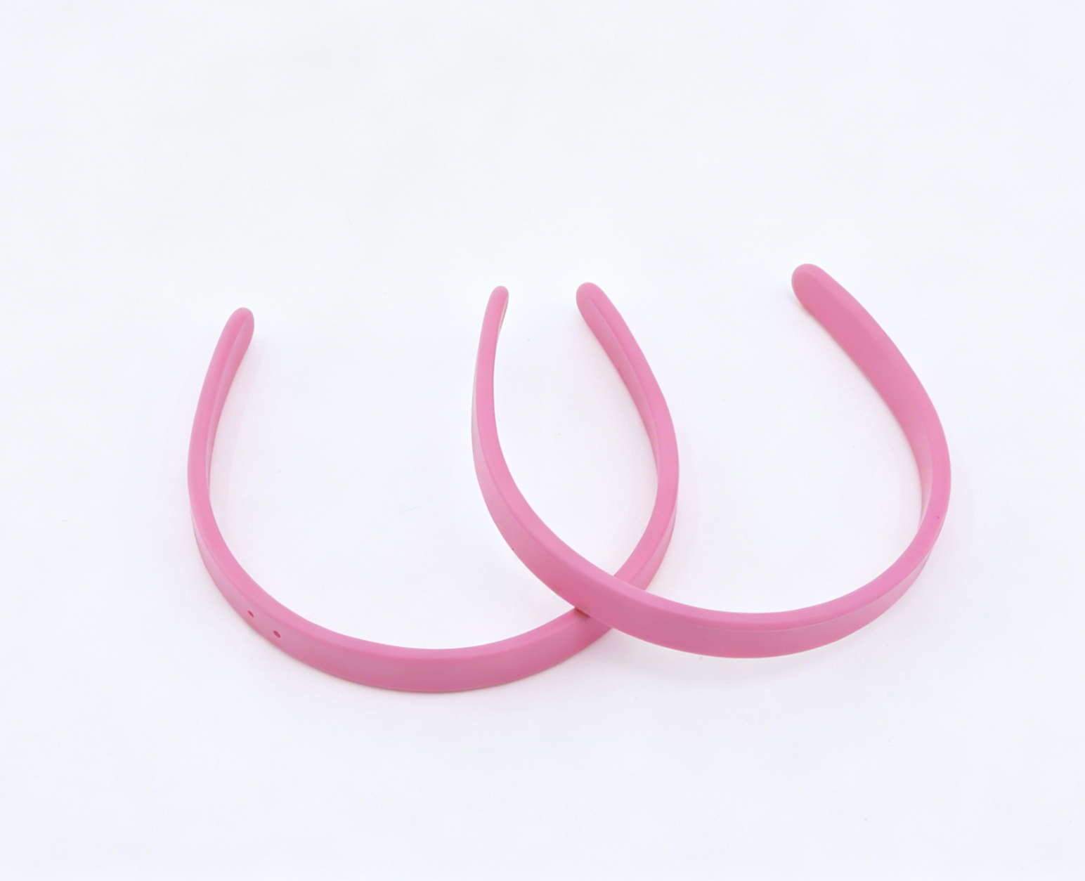 American Girl 2Pcs Pink Plastic Headbands For 18'' Doll Hair Accessory