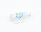 Mini Clear Spring Water Bottle Pretend Drink Prop FOR 18'' DOLL | Doll Kitchen & Picnic Accessory
