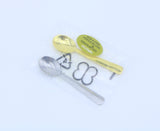 American Girl Gold & Silver Spoon Set - Authentic 2-Piece Doll Cutlery - For 18" Dolls