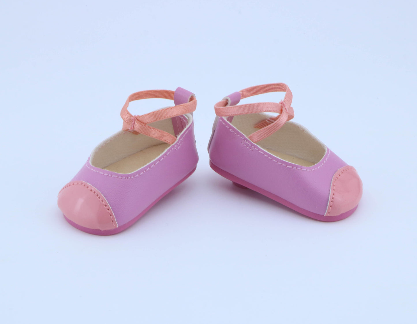 Authentic American Girl Pink Two-Tone Mary Jane Shoes for 18'' Doll Shoes