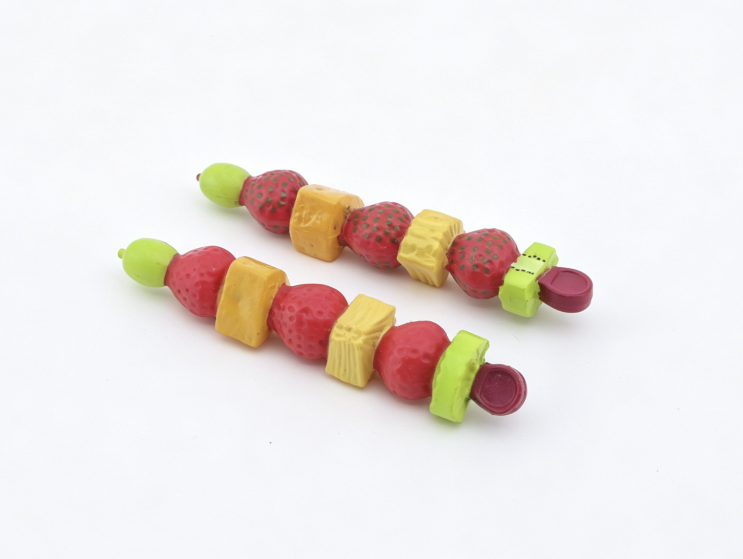 American Girl 2pcs Fruit Kabobs for 18" Doll Campus Snack Cart