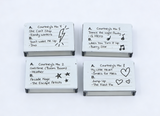American Girl Courtney Moore Cassette Tape empty case Set FOR 18'' DOLL
