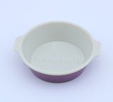 American Girl Claudie Angelo's Bakery purple Pie Pan Dish for 18" Dolls