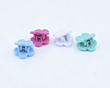4 Pcs Matte Flower Mini Hair Claw Clips Cute Hair Accessory Set for 18'' doll