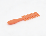 Mini Orange Plastic Horse Grooming Comb FOR 18'' DOLL | Doll Stable & Farm Care Accessory