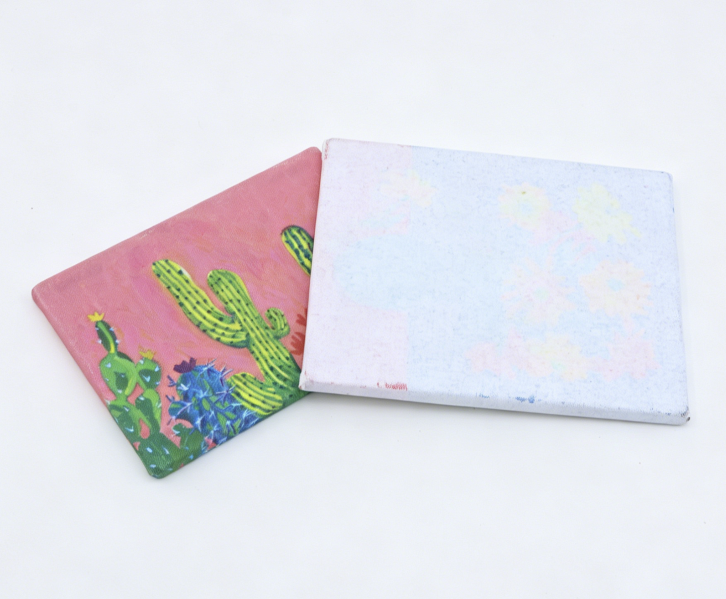 American Girl 2Pcs Cactus Wall Art artboard For 18'' Doll  Saige Art Set