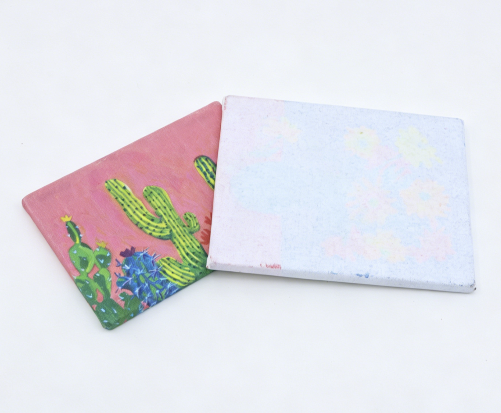 American Girl 2Pcs Cactus Wall Art artboard For 18'' Doll  Saige Art Set