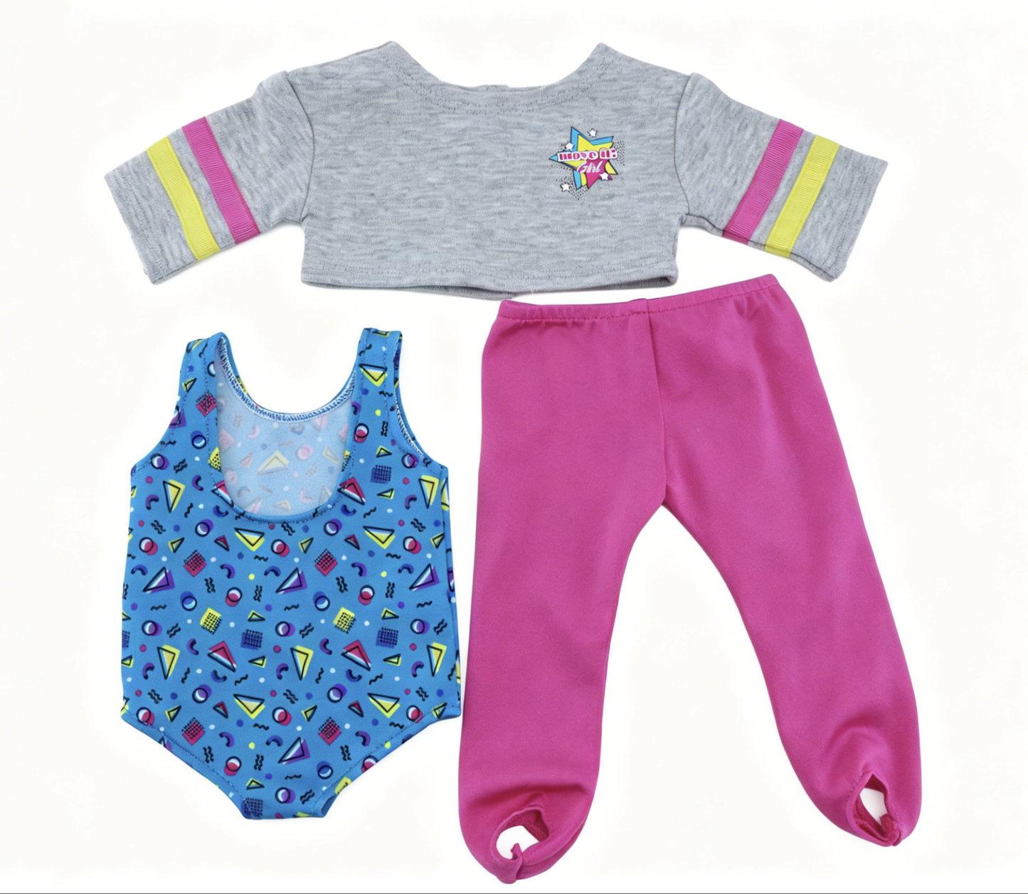 American Girl 18‘’ Doll Courtney 1986 Courtney's Fitness Outfit