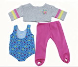 American Girl 18‘’ Doll Courtney 1986 Courtney's Fitness Outfit