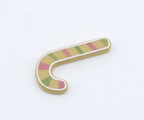 Mini Striped Candy Cane Pretend Food Prop FOR 18'' DOLL | Christmas Doll Kitchen Accessory