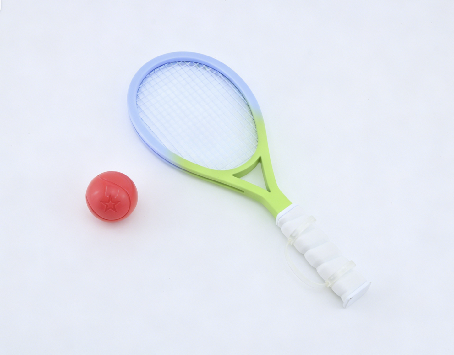 Authentic American Girl Gradient Tennis Racket Toy Set With Red Ball For 18'' Doll