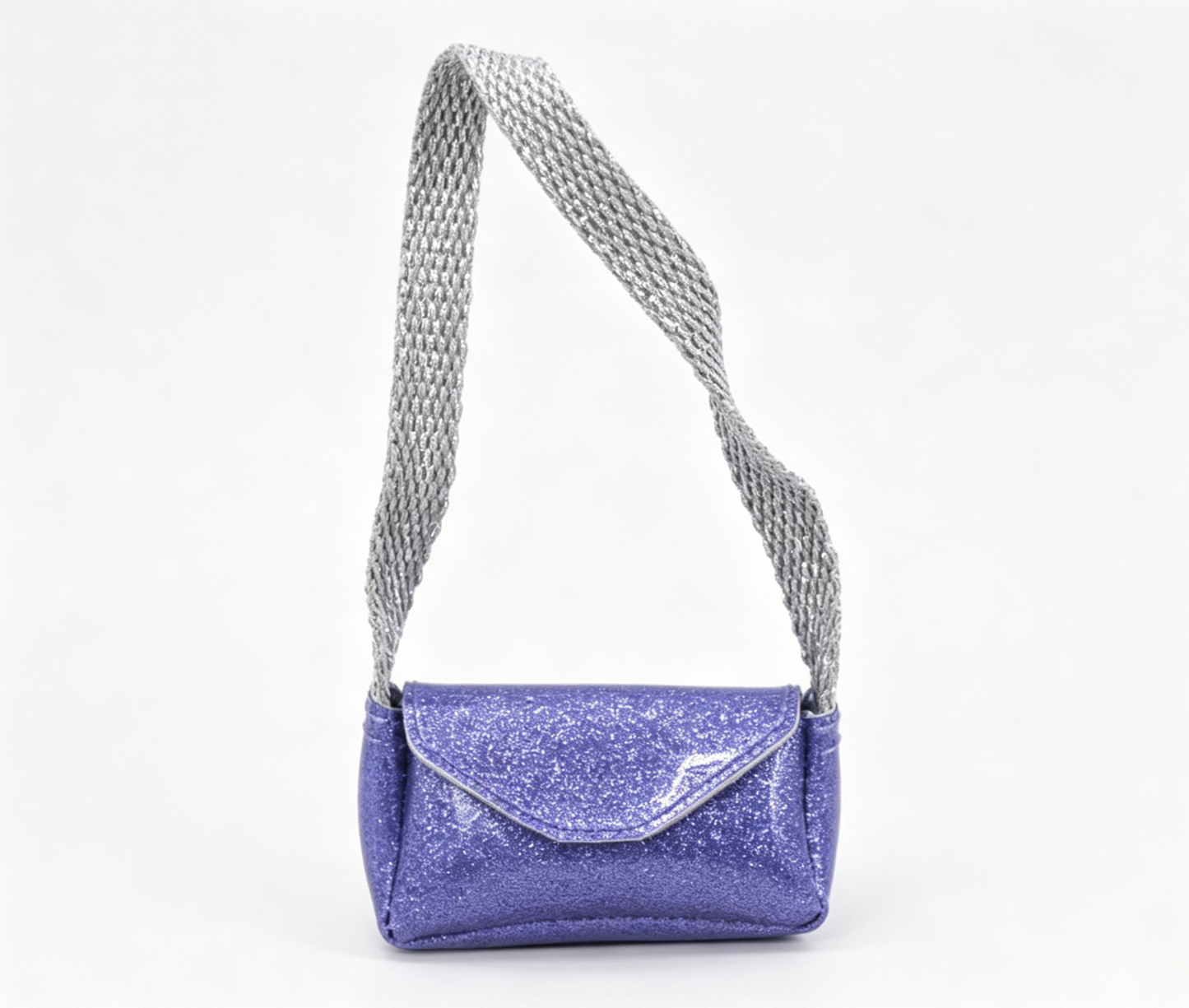 Shiny Purple Mini Crossbody Purse Single Shoulder Bag FOR 18'' doll
