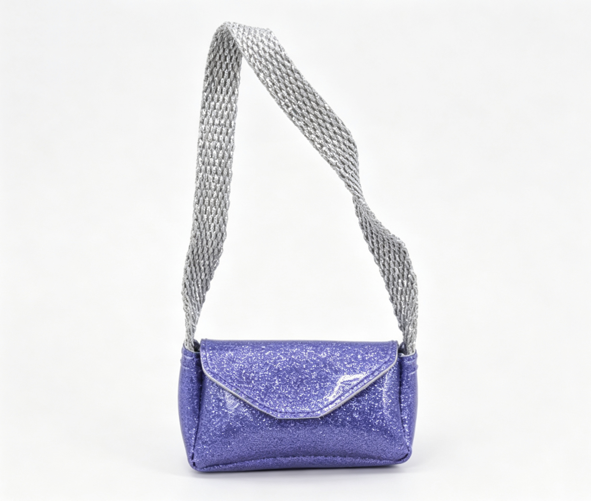 Shiny Purple Mini Crossbody Purse Single Shoulder Bag FOR 18'' doll