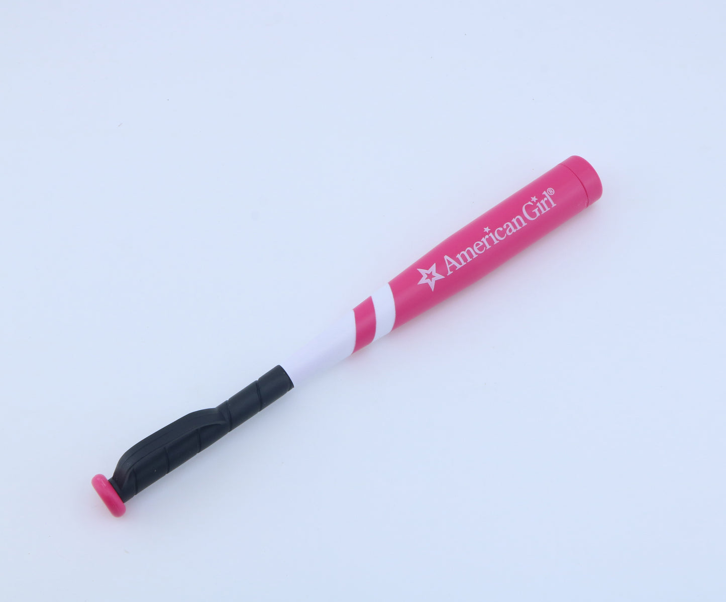American Girl Pink & White Baseball Bat for 18'' Doll Sports Accessory