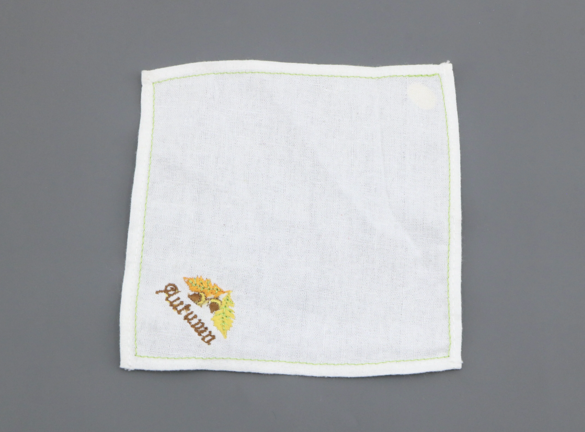 18'' Doll Autumn Napkin From Kits School Lunch Handkerchiefv