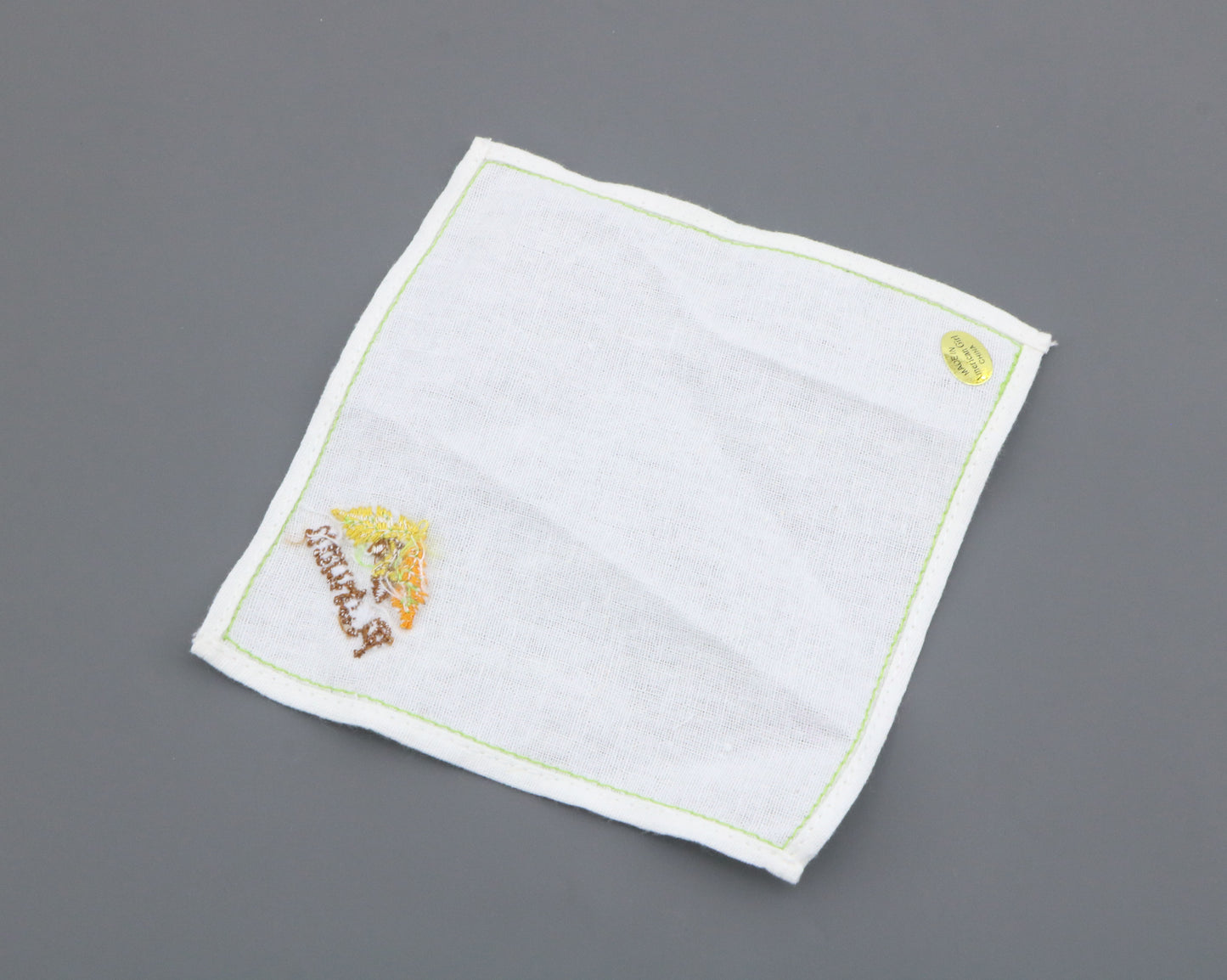 American Girl 18'' Doll Autumn Napkin From Kits School Lunch Handkerchief