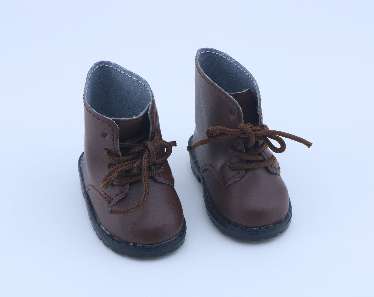 Authentic American Girl Brown Lace-Up Ankle Boots for 18'' Doll shoes