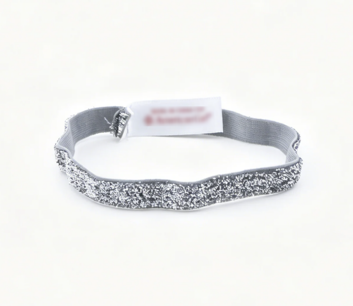 Silver Glitter Elastic Belt Accessory For 18'' Doll