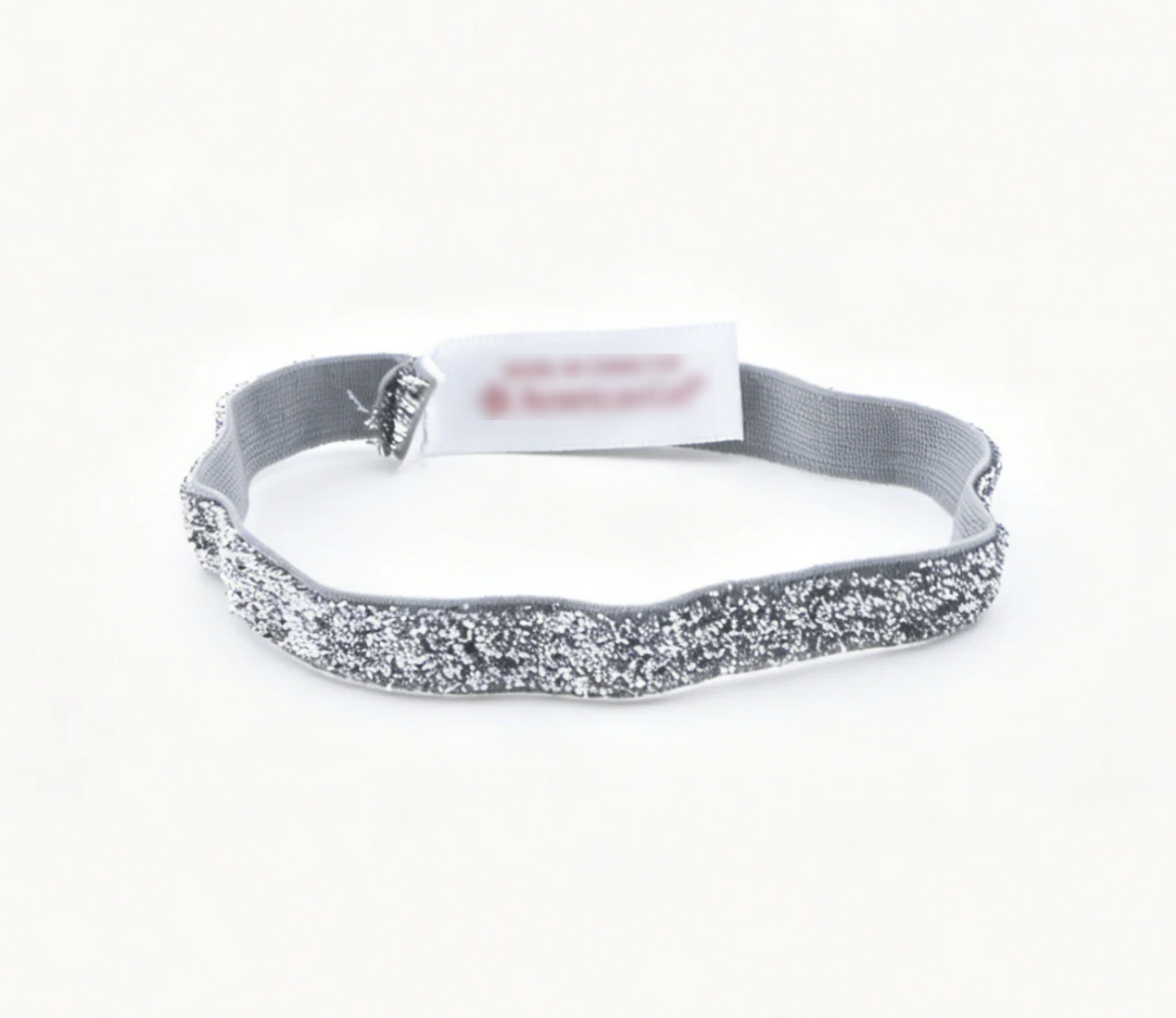 Silver Glitter Elastic Belt Accessory For 18'' Doll