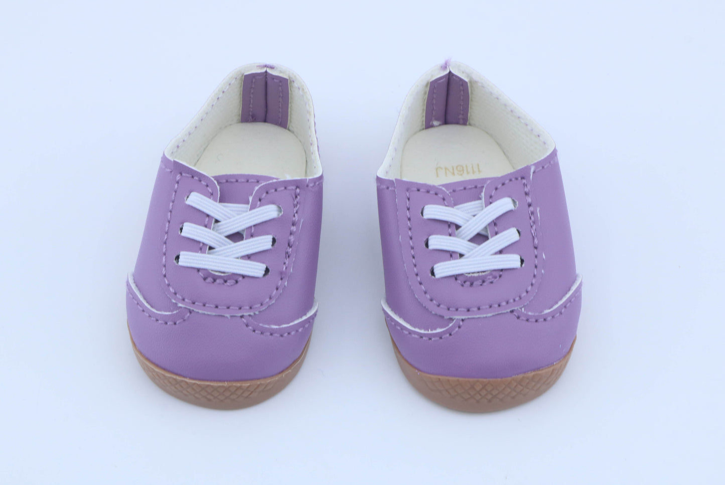 Authentic American Girl Purple Lace-Up Sneakers for 18'' Doll Shoes