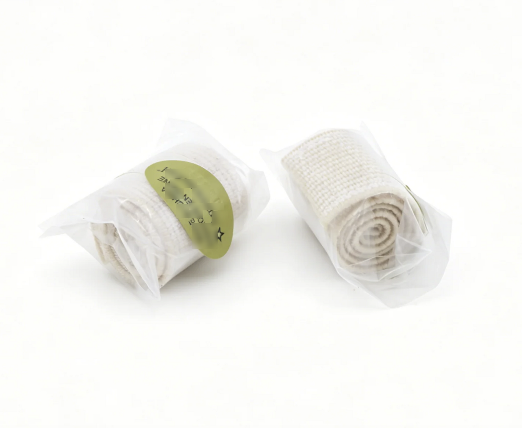2Pcs Rolled Knit Bath Towel Prop for 18'' Doll Bathroom Spa Pretend Play