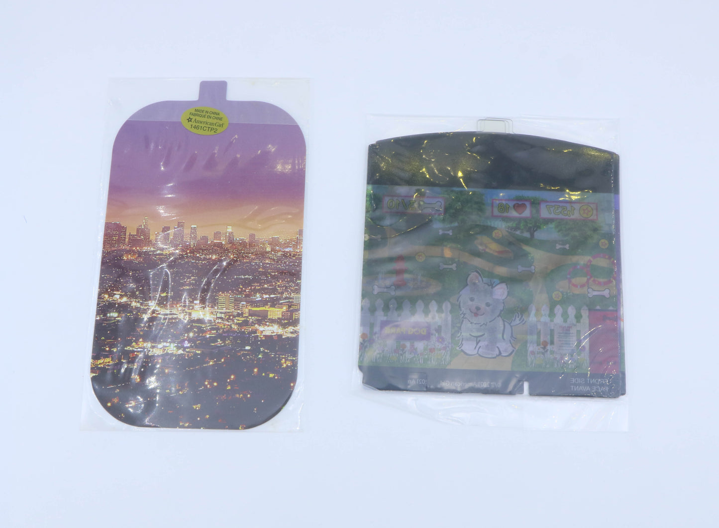 American girl Reversible airline-themed backdrops for 18'' doll Air Lines
