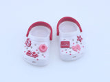 Authentic American Girl x Crocs White Clogs with Charms for 18'' Doll Shoes