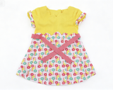 American Girl Yellow Floral Print Dress for 18'' Doll