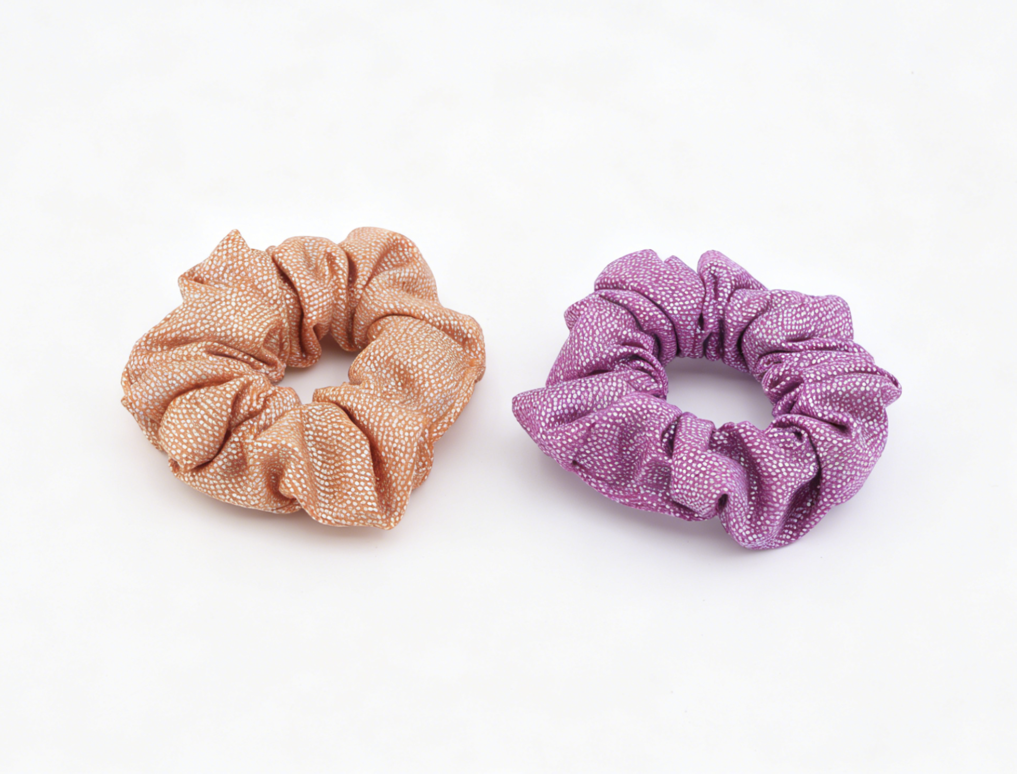 Authentic American Girl 2 Pack Dotted Fabric Scrunchies FOR 18'' DOLL