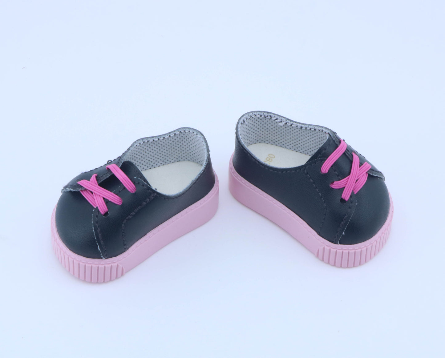American Girl Black & Pink Lace-Up Sneakers – For 18" Dolls shoes