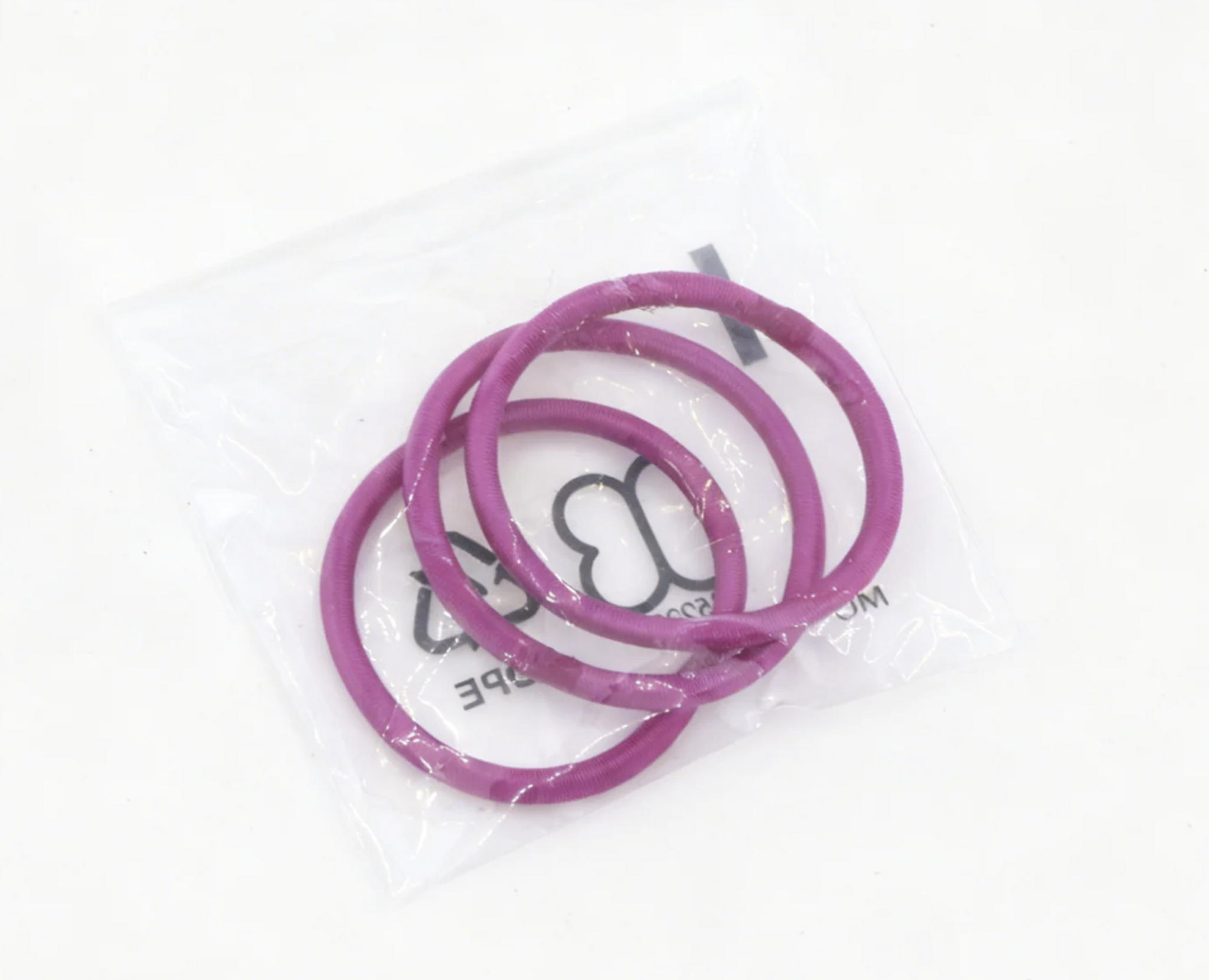 3 Pack Pink Fabric Hair Tie Scrunchie Set Salon Makeup Hair Accessory for 18'' Doll Dress Up Play