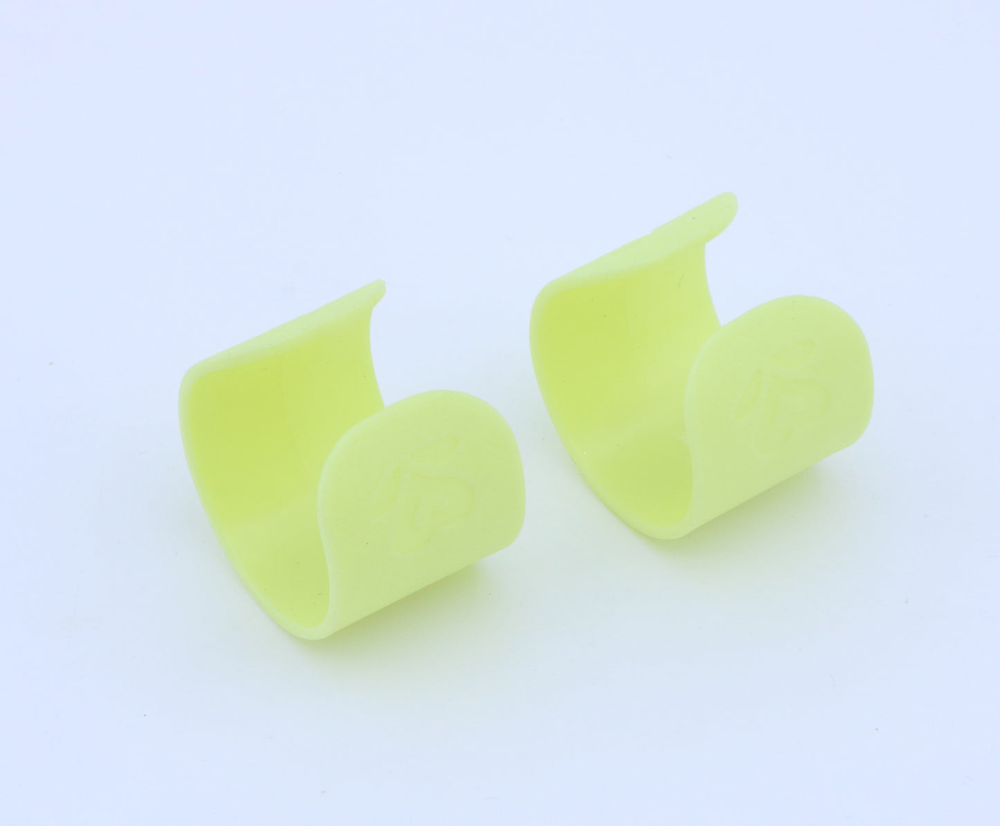 American Girl 2pcs Light Yellow C-Shape Doll Bandages With Embossed Heart – For 15" Bitty Baby Dolls