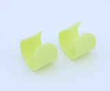 American Girl 2pcs Light Yellow C-Shape Doll Bandages With Embossed Heart – For 15" Bitty Baby Dolls