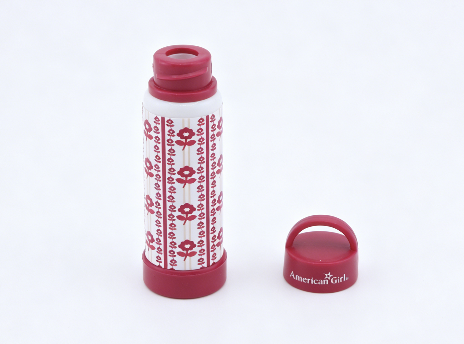 American Girl Limited Edition Floral Print Water Bottle for 18'' Doll