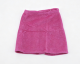 Pink Terry Cloth Towel Wrap for 18'' Doll Retro 70s Groovy Bathroom Pretend Play