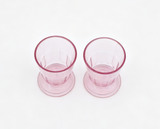 American Girl Pink Plastic Tumbler Cups Set of 2 - For 18" Dolls