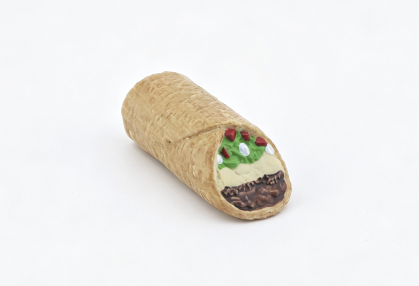 A steak burrito for 18'' doll food Craving Carryout Collection