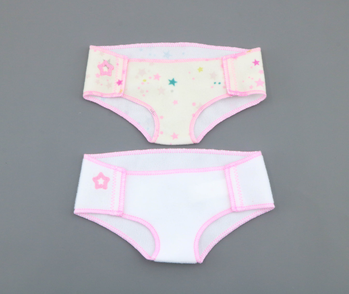 American girl bitty baby print diaper set 2 for 15'' doll Bitty’s Diaper Set
