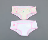American girl bitty baby print diaper set 2 for 15'' doll Bitty’s Diaper Set