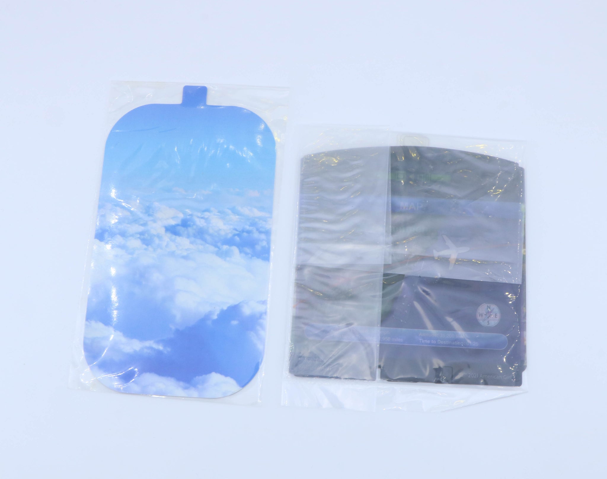American girl Reversible airline-themed backdrops for 18'' doll Air Lines