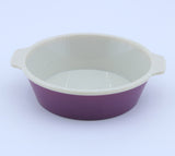 American Girl Claudie Angelo's Bakery purple Pie Pan Dish for 18" Dolls
