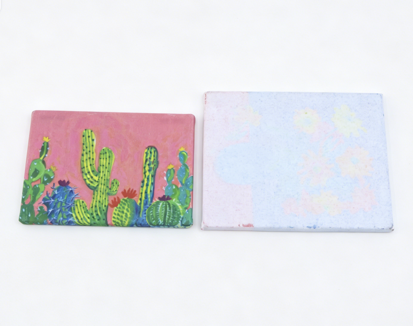 American Girl 2Pcs Cactus Wall Art artboard For 18'' Doll  Saige Art Set