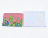 American Girl 2Pcs Cactus Wall Art artboard For 18'' Doll  Saige Art Set