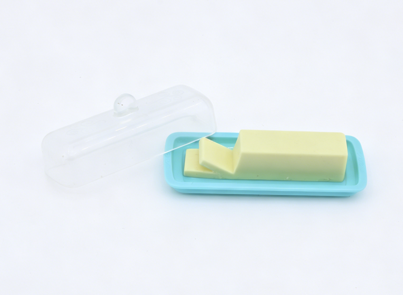 Teal Green Butter Dish With Butter Stick For 18'' Doll Slow Cooker Dinner Playset Part