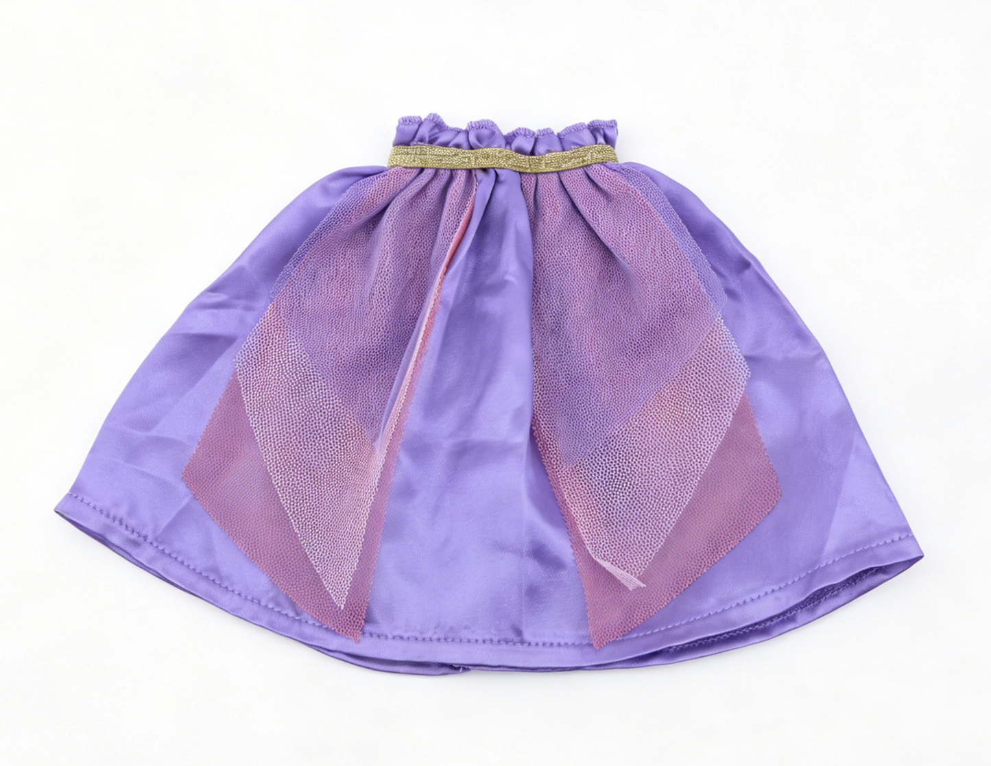 American Girl WellieWishers Purple Satin Tulle Skirt FOR 14.5'' DOLL